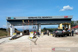 Akhirnya, gerbang tol pertama Bengkulu - Sumsel terbangun tuntas