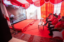 Megawati Soekarnoputri resmikan kantor PDI Perjuangan Surabaya