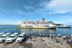 Karantina terapung pasien COVID-19 KM Sirimau di Sorong beroperasi, begini daya tampungnya