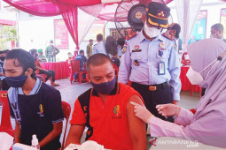 Ratusan narapidana Lapas Lhokseumawe jalani vaksinasi vaksin COVID-19