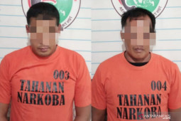 Warga Bakti dan Satiap ditangkap dengan kepemilikan 14 paket sabu