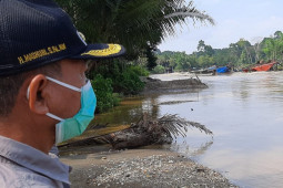 H Mashuri sebut putusnya jalan di Lubuk Bumbun akibat PETI