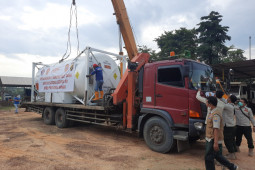 Jambi butuh 17,2 ton liquid sehari untuk oksigen selama pandemi