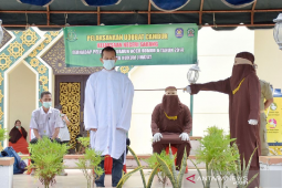 Lima pelanggar syariat Islam di  Kota Sabang dicambuk