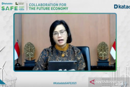Sri Mulyani: Kebutuhan RI atasi perubahan  iklim capai Rp3.461 triliun