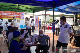 141 warga binaan Rutan Serang divaksin