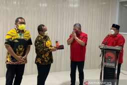 Silaturahim, Pimpinan Golkar Jatim kunjungi kantor PDIP