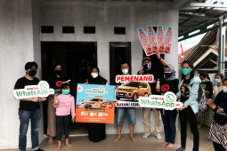 Program berhadiah Ichitan Whatsappan dimenangkan nakes