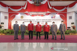 Pelantikan Rektor dan Warek Untag periode 2021-2025 digelar secara hybrid