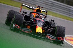 Verstappen pimpin  finis 1-2 Red Bull di FP3 basah GP Belgia