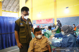 Hingga akhir Agustus, ribuan pelajar di Kabupaten Serang telah divaksin