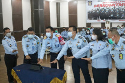 Kanwil Kemenkumham Sumut launching layanan digital di masa pandemi