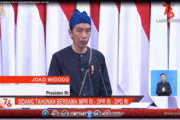 Presiden Jokowi sebut pandemi ajarkan penguatan kelembagaan nasional