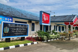IPAM Hamparan Perak PDAM Tirtanadi cuci pipa transmisi