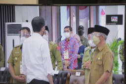 Bupati Pringsewu hadiri acara pengarahan Presiden Jokowi