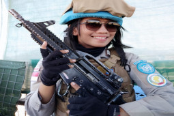 Bripka Astri Teresia, polwan tangguh pada misi UNAMID di Sudan
