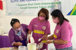 BPJAMSOSTEK Banuspa latih kewirausahaan kepada ahli waris peserta meninggal