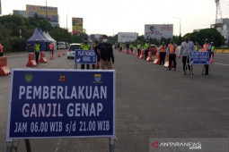 Ganjil-genap mulai diterapkan di Kota Bandung khusus kendaraan luar kota