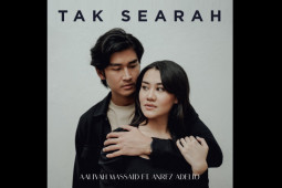 Aaliyah Massaid duet dengan Anrez Adelio "Ganteng Ganteng Serigala"