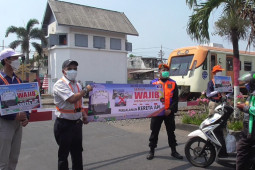 KAI gandeng komunitas kampanyekan keselamatan di perlintasan sebidang