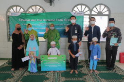 Sebar kebaikan di tengah pandemi, Pertamina beri santunan untuk 2 yayasan dan 150 anak