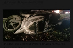 Seorang warga Padang Hilir tewas akibat tabrak lari