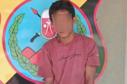 Palak sopir truk, MH diringkus Polsek Sosa