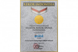 Festival kuliner  libatkan lebih 3.000 UMKM pecahkan rekor MURI