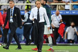 Mancini sebut Italia kerap membuang peluang   saat imbang melawan Swiss