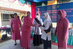 Bhayangkari Palas gelar pelatihan duta kawasan patuh Prokes bagi pelajar dan guru