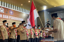 Mualem lantik Ramli sebagai Ketua Majelis Pembimbing Pramuka