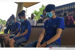 Siswa dan alumnus ditetapkan  jadi tersangka tawuran pelajar di Semarang