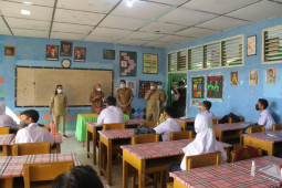Sejumlah sekolah di Serdang  Bedagai simulasi penerapan PTM