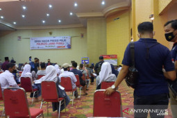 Delapan kepolisian sektor Kota Jambi gelar vaksinasi massal