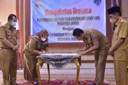 Bupati Muarojambi sebut  kesepakatan dengan Pemkab Batanghari langsung diimplementasikan