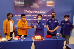 Bangun komunikasi politik, Hanura Jatim silaturahim ke Demokrat