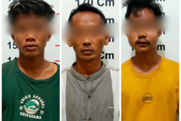 Polsek Pangkalan Susu amankan tersangka pencuri kambing dan penadahnya