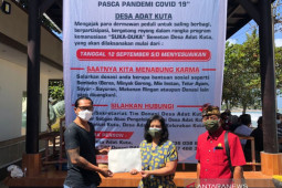 Desa Adat Kuta-Bali buka program donasi warga terpapar COVID-19
