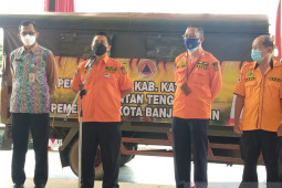 Banjarmasin kirim selimut hingga oksigen untuk banjir Katingan
