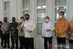 Airlangga Hartarto: Kota Medan sudah PPKM Level III