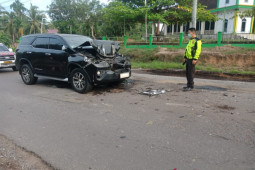 Bupati Merangin mengalami kecelakaan lalu-lintas di Batanghari