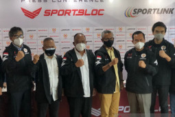 KONI luncurkan aplikasi "Sportbloc" saat peringatan Haornas 2021