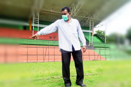 Panpel tinjau kesiapan Stadion Teladan sebagai  venue Liga 2