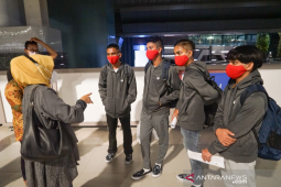Sebelum pulang, empat nelayan Aceh jalani karantina di wisma atlet Jakarta