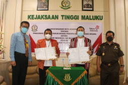 Telkom - Kejati Maluku kerja sama penanganan masalah hukum, begini penjelasannya