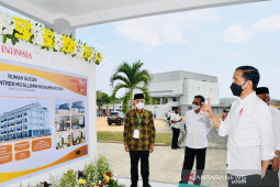 Presiden Jokowi lakukan kunjungan kerja ke Jateng