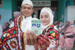 27.910 pasangan nikah di Aceh sepanjang 2021