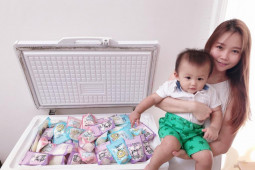 Sherly Lembono, mama muda Surabaya yang rajin donorkan ASI ke panti asuhan