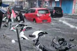 Kota Ternate dilanda banjir, abaikan peringatan BMKG