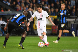 Liga Champions, skuat bertabur bintang PSG cuma petik hasil imbang di kandang Brugge